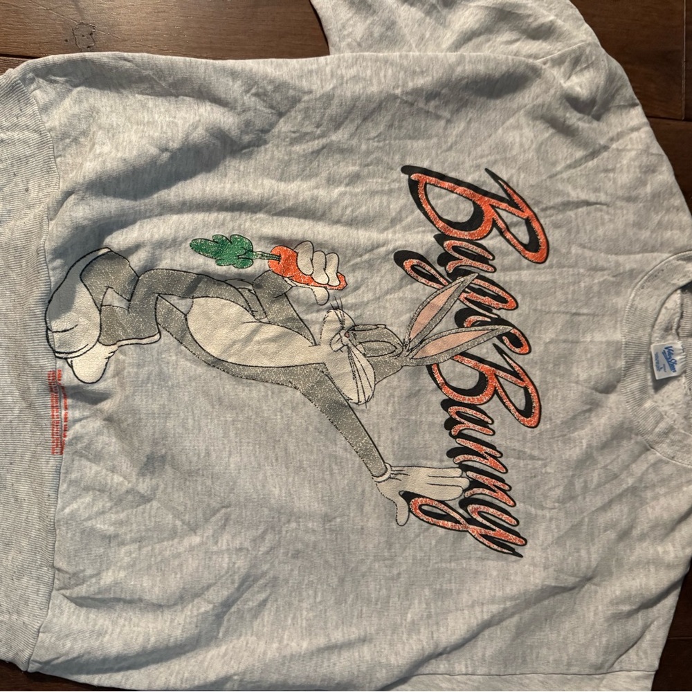 Gray Bugs Bunny Sweatshirt
